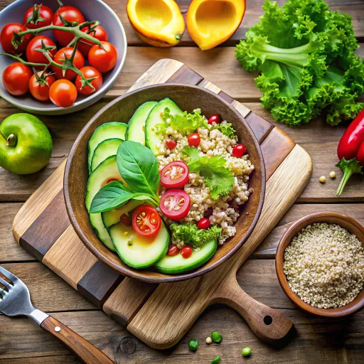 Svježina Avokada s Quinoa i Hrskavim Povrćem