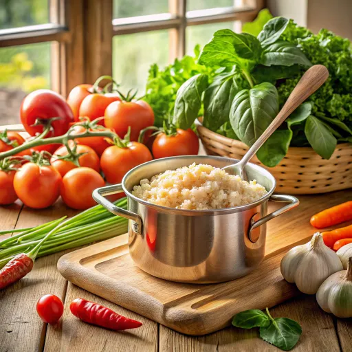 Jednostavna Salata od Integralnog Pirinča i Povrća